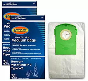 EnviroCare Replacement Vacuum Bags for Type W2 Windtunnel Uprights 6 pack