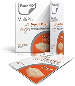 PatchMD – Multi Plus Patches – Natural Ingredients, Helps Support Your Body’s Energy, Immunity, Metabolism, and Muscle Function Needs – 30 Day Supply