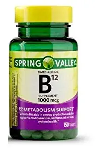 Spring Valley - Vitamin B-12 1000 mcg, Timed Release, 150 Tablets