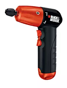 BLACK+DECKER AD600 6-Volt Alkaline 1/4-Inch Hex Cordless Drill/Driver wit