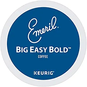 Emeril, Big Easy Bold Coffee, Single-Serve Keurig K-Cup Pods, Dark Roast, 96 Count (4 Boxes of 24 Pods)