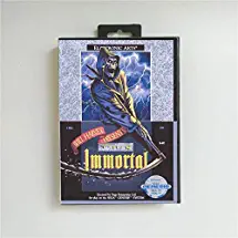 Game Card The Immortal - USA Cover With Retail Box 16 Bit MD Game Card for Sega Megadrive Genesis Video Game Console
