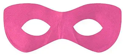 Amscan Super Hero Mask, Party Accessory, Pink