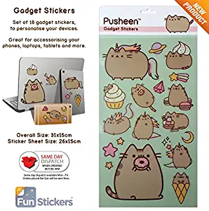 Pusheen Gadget Decal Stickers