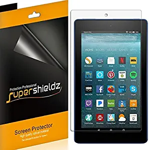 (3 Pack) Supershieldz Anti Glare and Anti Fingerprint (Matte) Screen Protector for Fire HD 8 Tablet 8 inch (8th and 7th Generation Only, 2018 and 2017 Release)