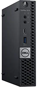 Dell OptiPlex 7070 Desktop Computer - Intel Core i7-9700T - 16GB RAM - 256GB SSD - Micro PC