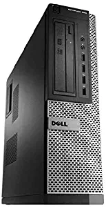 Dell Optiplex 990 Flagship Premium Desktop Computer, Intel Quad-Core i5-2400 up to 3.4GHz, 8GB RAM, 2TB HDD, DVD, WiFi, VGA, DisplayPort, Windows 10 Pro (Renewed)