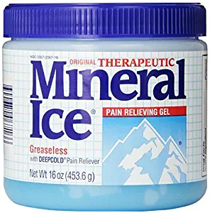Mineral Ice Therapeutic Pain Relieving Gel, 16 Ounce