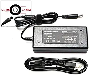 19V 4.74A 90W Adapter Laptop Charger for HP Elitebook 8460p 8440p 2540p 8470p 2560p 2760p 2170p 8560p 8540w 8540p 8570p; Compaq 6530b 6560b 6730b;Pavilion DV4 DV6 DV7 Series Power Cord