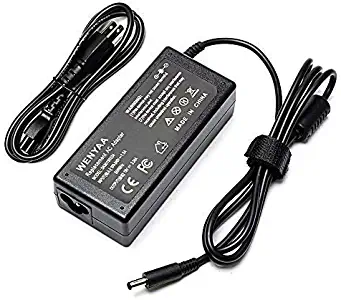 WENYAA 65W 19.5V 3.34A Round Tip AC Power Adapter Laptop Charger for Dell Inspiron 11 13 14 15 17 Series 3552 3558 5555 5567 5558 5559 5759;fit 0G6J41 74VT4 DA45NM140 HA45NM140 LA45NM140 Laptop
