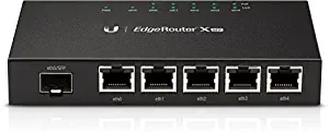 Ubiquiti EdgeRouter X x ER-X-SFP-US Advanced Gigabit 6-port Router with PoE and SFP OPEN BOX