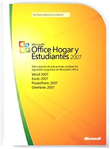 Microsoft Office Home and Student 2007 SPANISH [OLD VERSION]