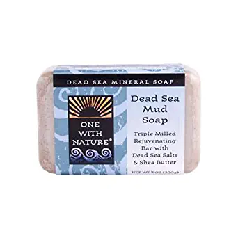 One With Nature Dead Sea Mud Bar Soap, 7 Ounce - 2 per case.