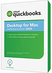 Intuit QuickBooks Desktop for Mac 2020, Disc & Download