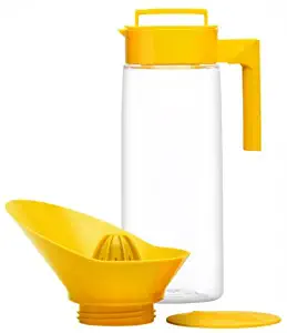 Takeya Flash Chill Lemonade Maker, Lemon, 66-Ounce