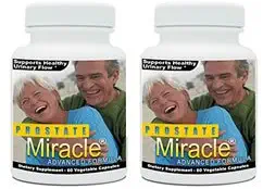 2 pack Prostate Miracle Advanced Formula