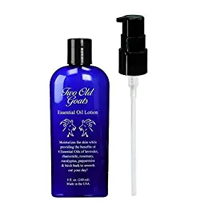 Two Old Goats Essential Lotion with Pump for Your Toughest Aches & Pains, 8 oz
