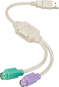 SANOXY USB to PS/2 Adapter