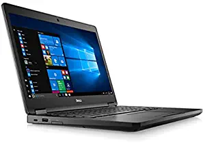 Dell Latitude 5480 Laptop - HG0NP (14” HD, Intel Core i5-7300U 2.60GHz, 8GB DDR4 RAM, 500GB 7200RPM HDD, Windows 10 Pro 64),Black