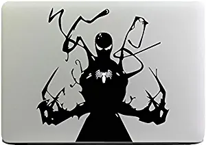 Glowing Venom Decal Sticker for MacBook, Air, Pro All Models.