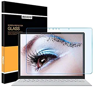 Megoo Surface Laptop 3 13.5 inch Screen Protector, Blue Light Blocking Tempered Glass/Protect Eyesight/No Bubble Screen Shield, Also for Microsoft Surface Laptop 2 (2017 Release)