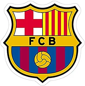 FC Barcelona Decal Sticker - Sticker Graphic - Auto, Wall, Laptop, Cell, Truck Sticker for Windows, Cars, Trucks