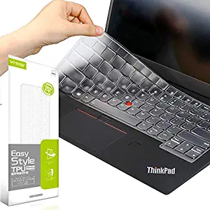 Ultra Thin Keyboard Cover Skin for Lenovo Thinkpad X1 Carbon 14" 2017+, ThinkPad X1 Yoga 2017 Gen, ThinkPad P40 Yoga, P43s, P14s, S2 Yoga 2018, New S2, S3, Thinkpad T14, T440, E465, L380