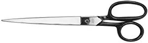 Westcott Forged Nickel Plated Office Scissors, 10", Black