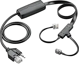 Plantronics 38350-13 APC-43 Electronic Hook Switch Adapter, Black