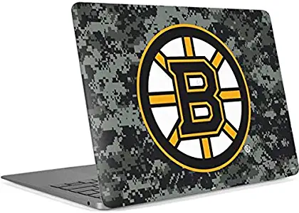 Skinit Decal Laptop Skin for MacBook Air 13in Retina (2018-2019) - Officially Licensed NHL Boston Bruins Camo Design