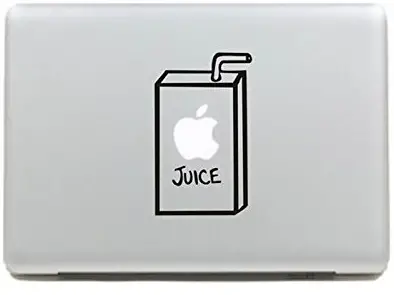 CLEARANCE SALE - IDEAPRO New Ad Decal Laptop Decorative Vinyl Sticker Skins for MacBook 15 Inch MacBook Pro 15 Macbook air 15 Macbook 15 Retina (Apple Juice Box)