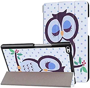 Slim Case for Lenovo Tab 4 8.0 inch,DETUOSI Premium Lightweight Tablet Cover with Stand Holder for Lenovo TAB4 8 inch (TB-8504F / TB-8504N), CAT